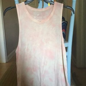 American Eagle tie dye tank top